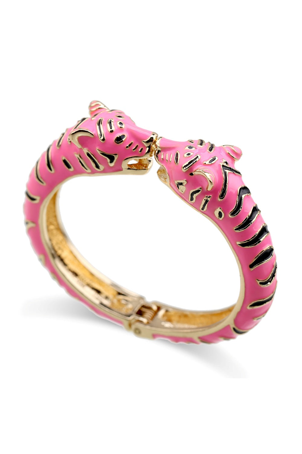 NINE LIVES BANGLE PINK & BLACK