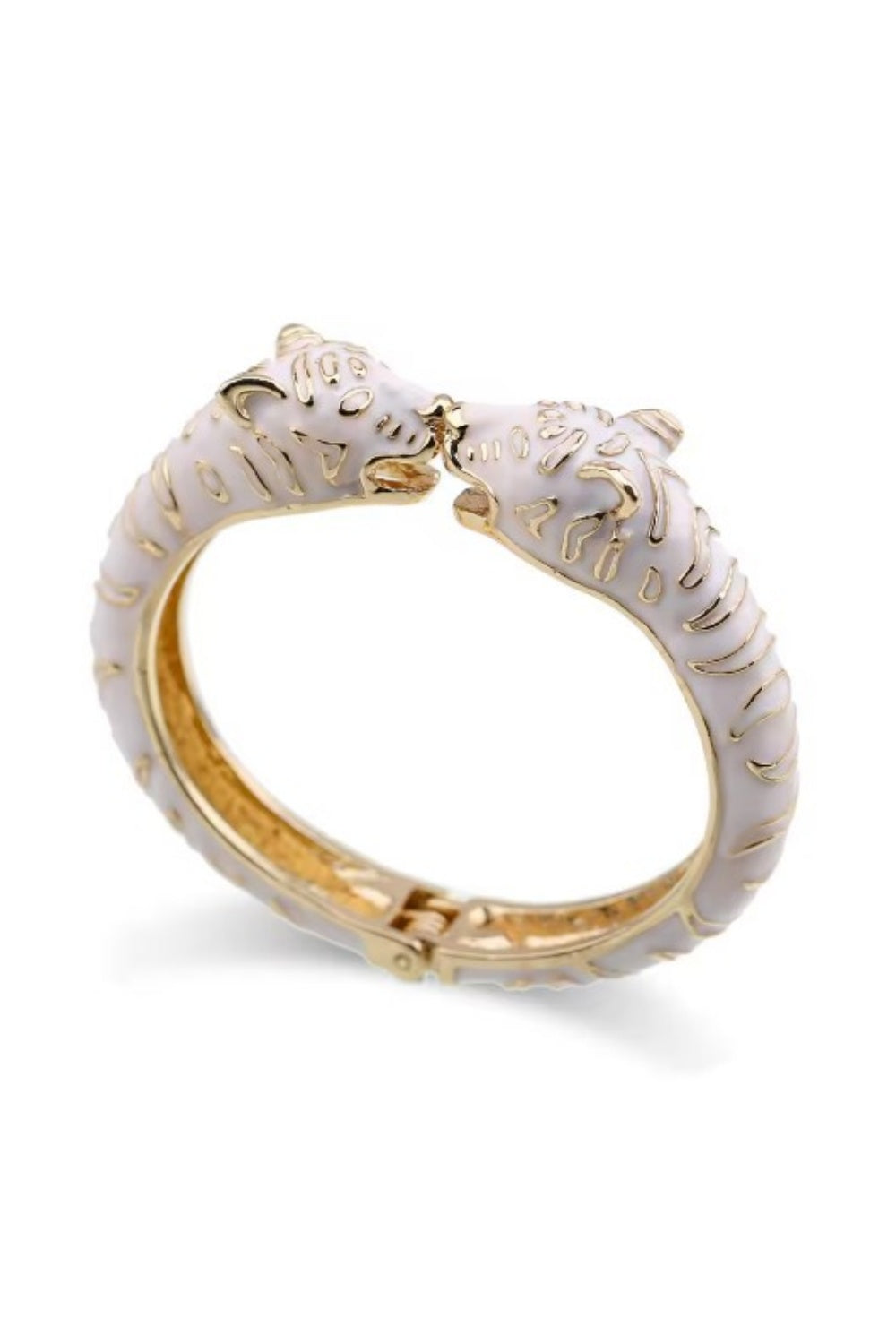 NINE LIVES BANGLE WHITE