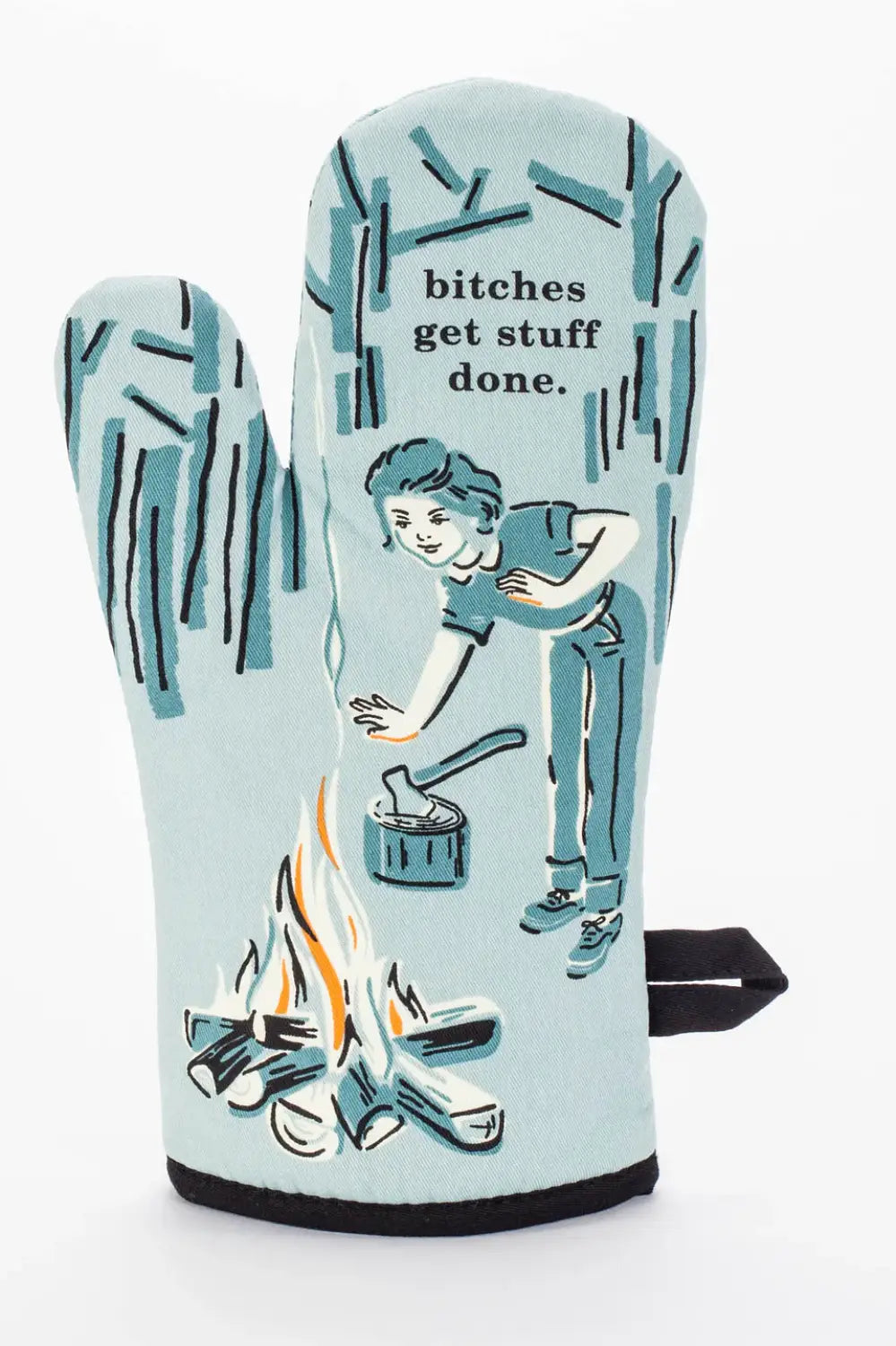 BITCHES GET STUFF DONE OVEN MITT