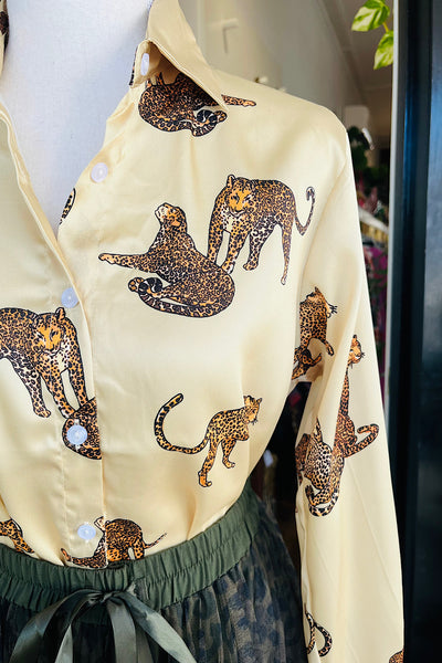 ONCE A CHEETAH BLOUSE