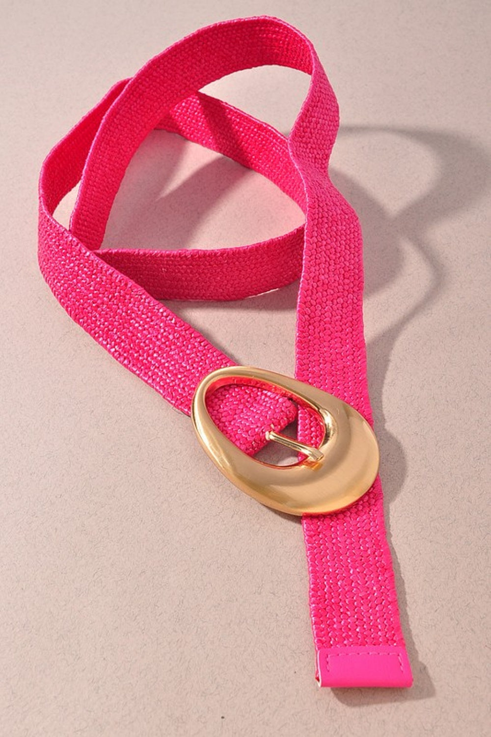 ORBIT STRETCH BELT FUCHSIA