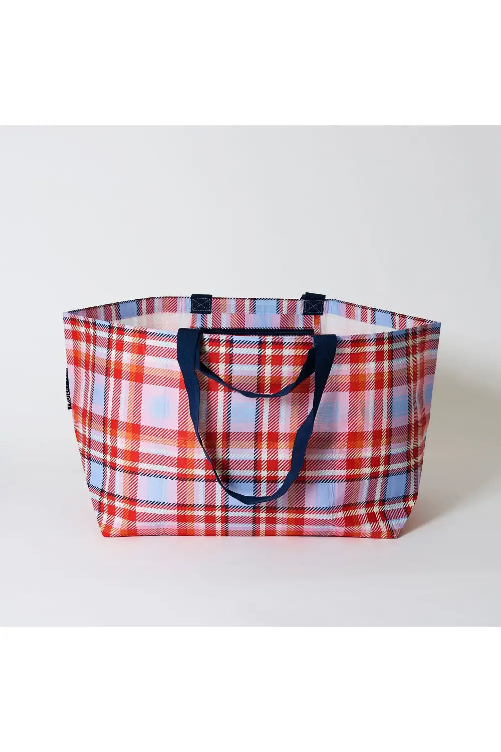 OVERSIZED TOTE TARTAN