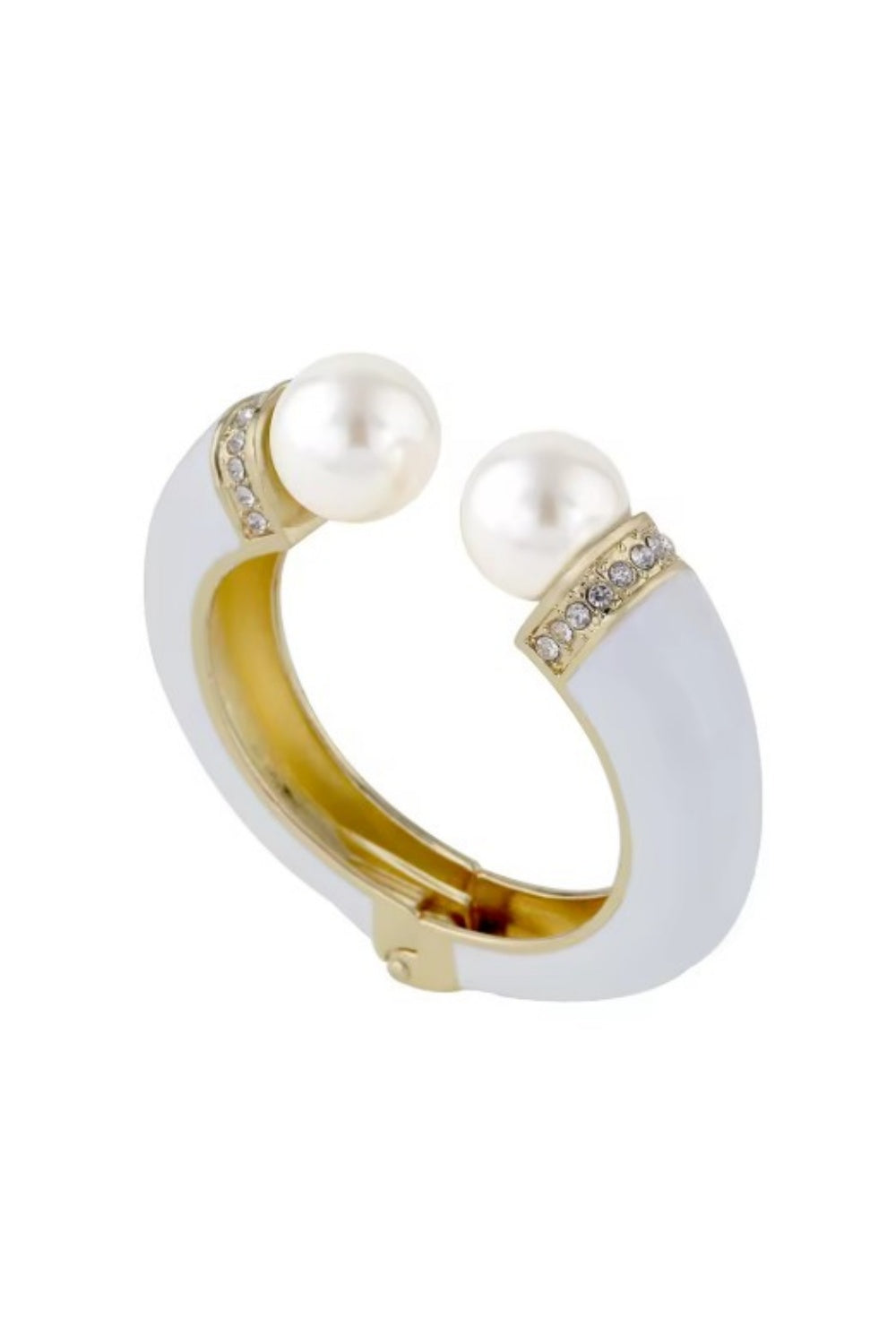 OYSTER BAY BANGLE WHITE