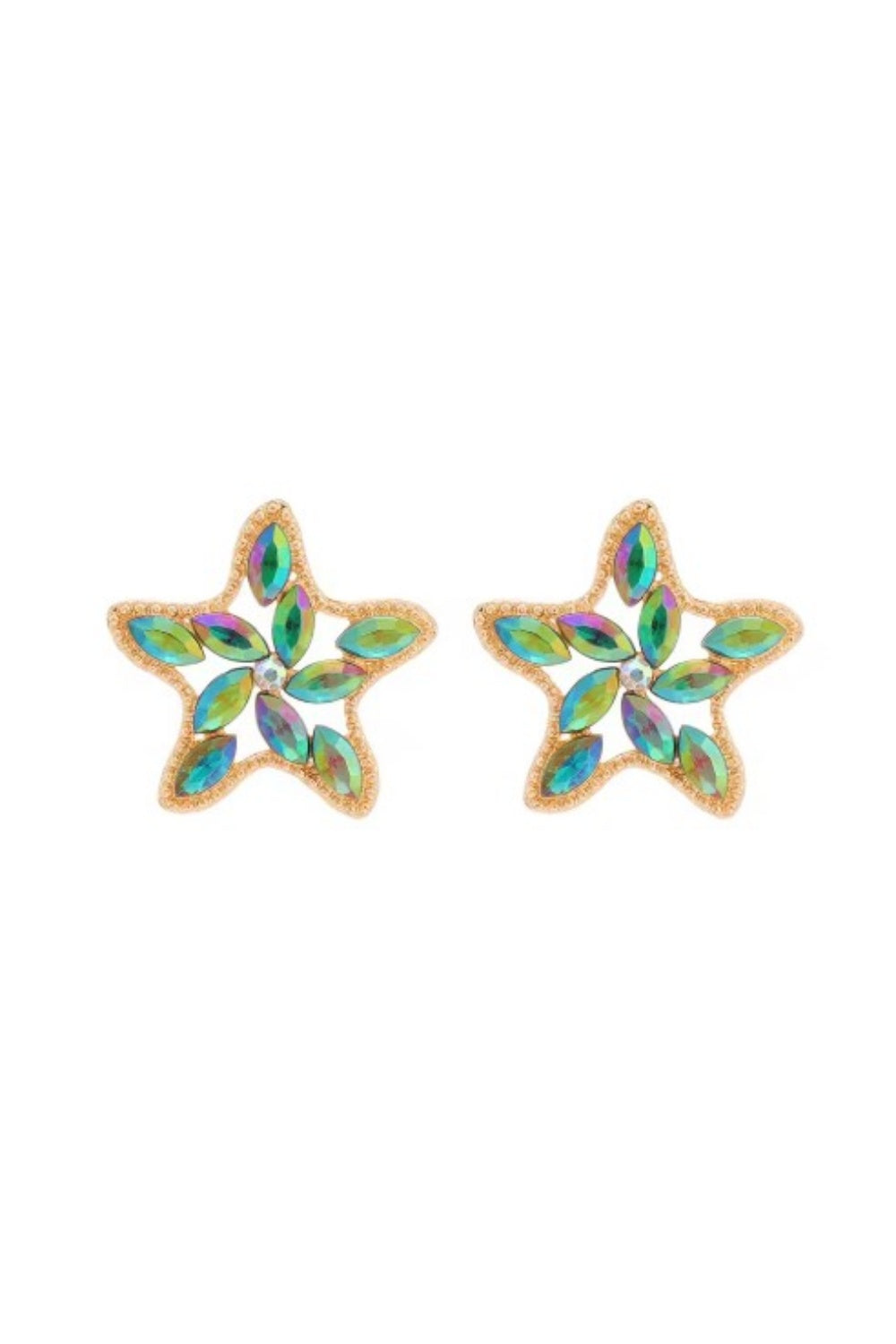 PAMMIE EARRINGS GREEN