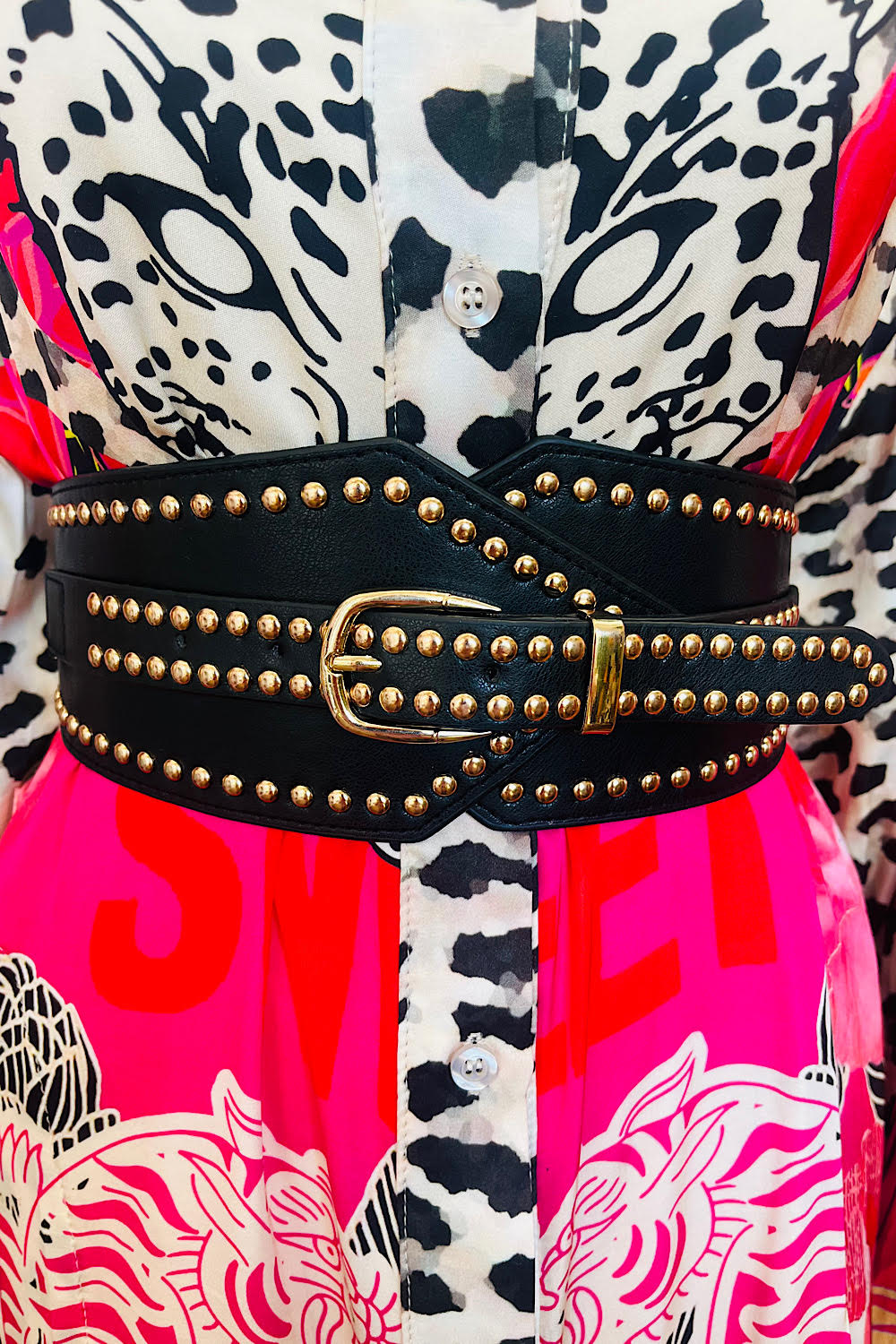 PAPARAZZI BELT BLACK