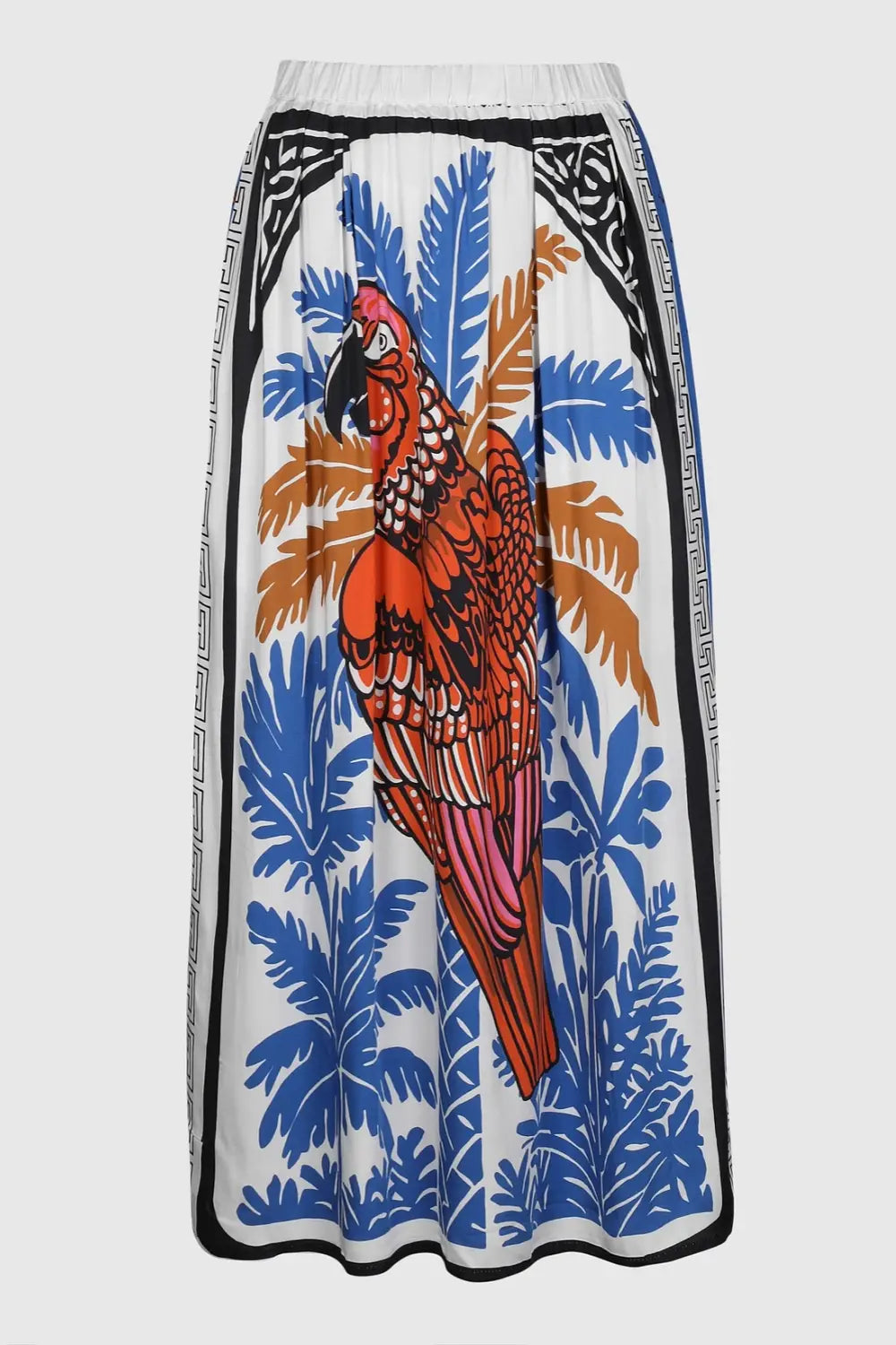 THE PARROT SKIRT RED