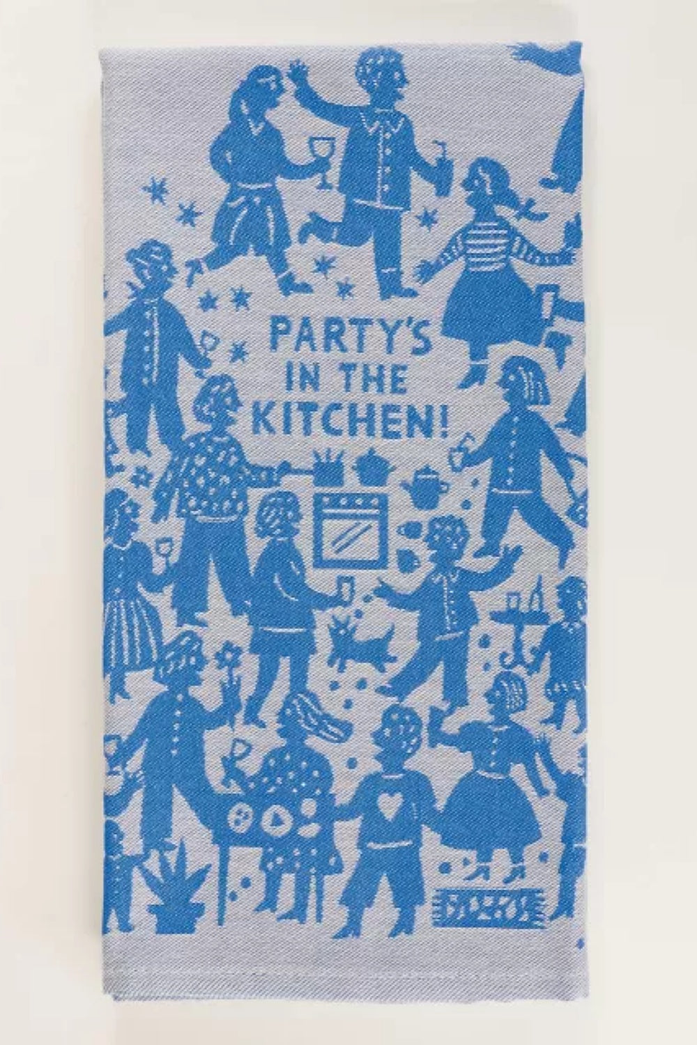 PARTY'S IN THE KITCHEN TEA TOWEL