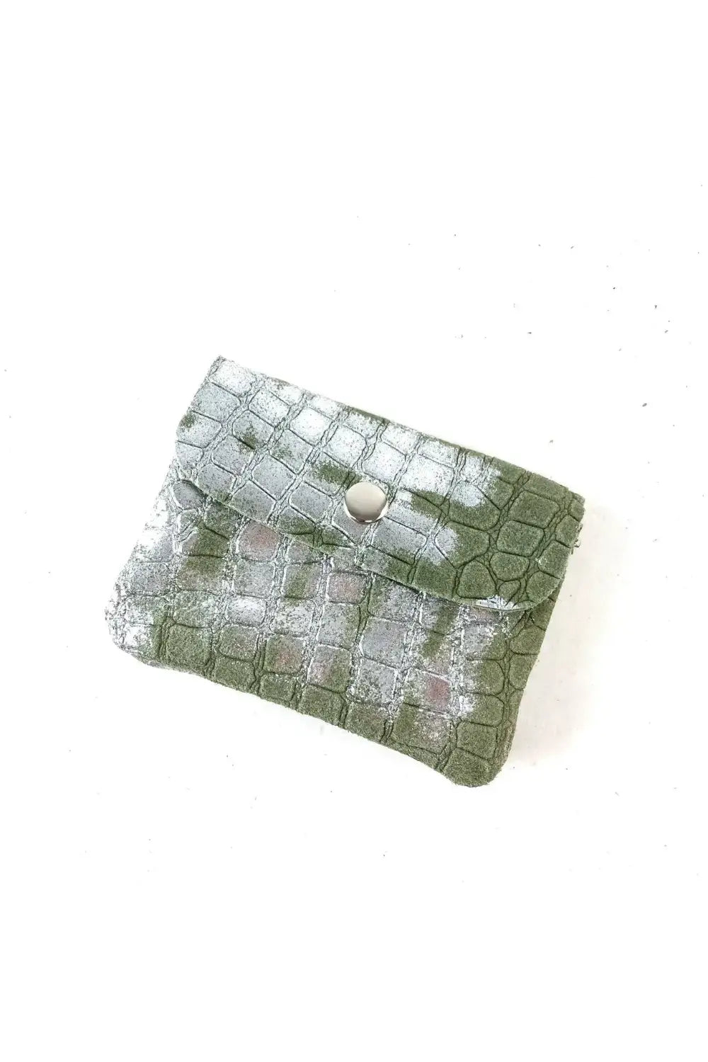 PATTY LEATHER COIN PURSE VERDE SALIVA