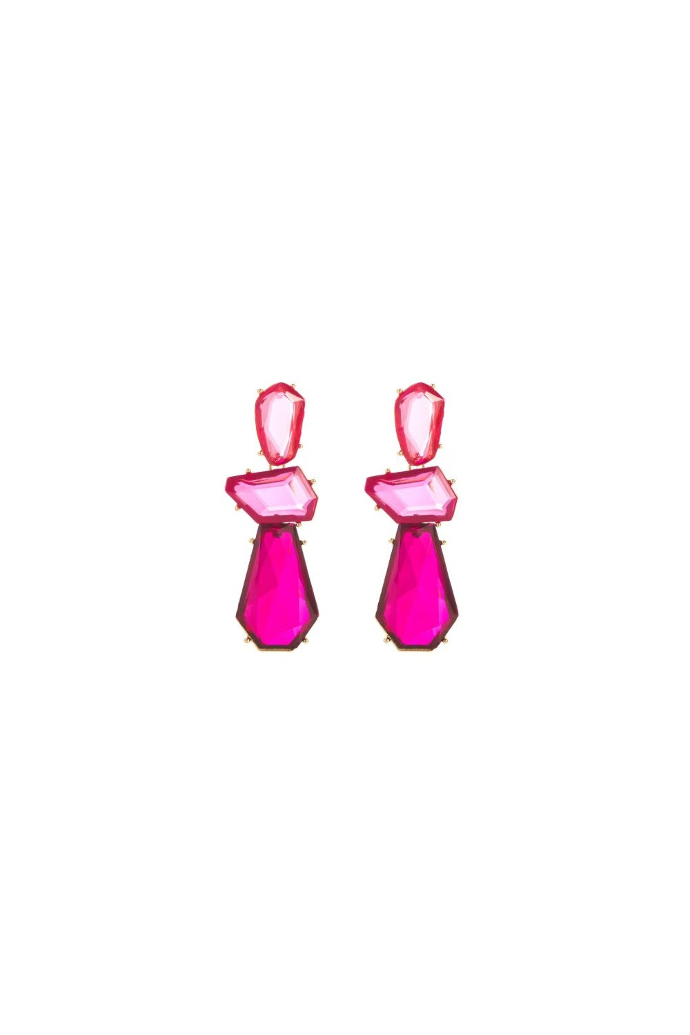 PEBBLES EARRINGS PINK