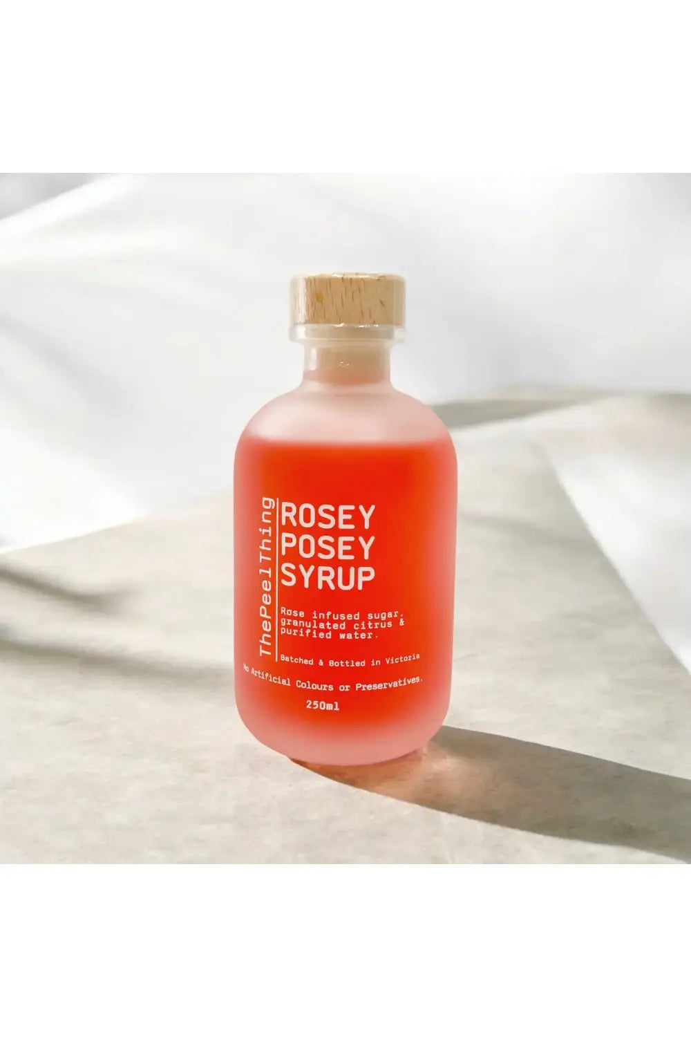 THE PEEL THING ROSEY POSEY SYRUP
