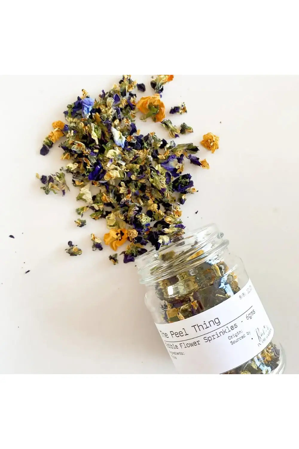 THE PEEL THING EDIBLE FLOWER SPRINKLES VIOLA