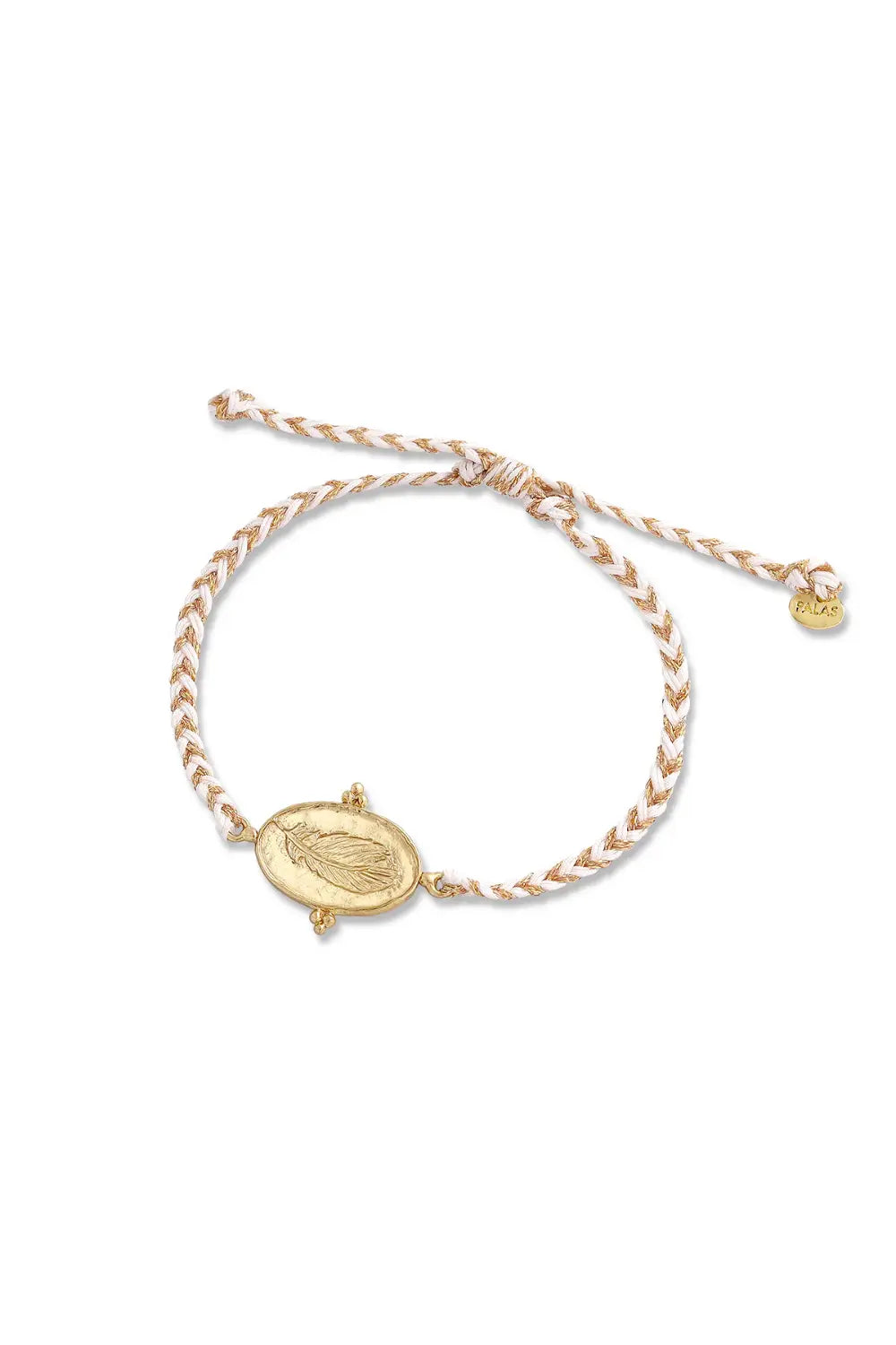 PALAS FEATHER 'I AM WORTHY OF GOOD THINGS' BRACELET