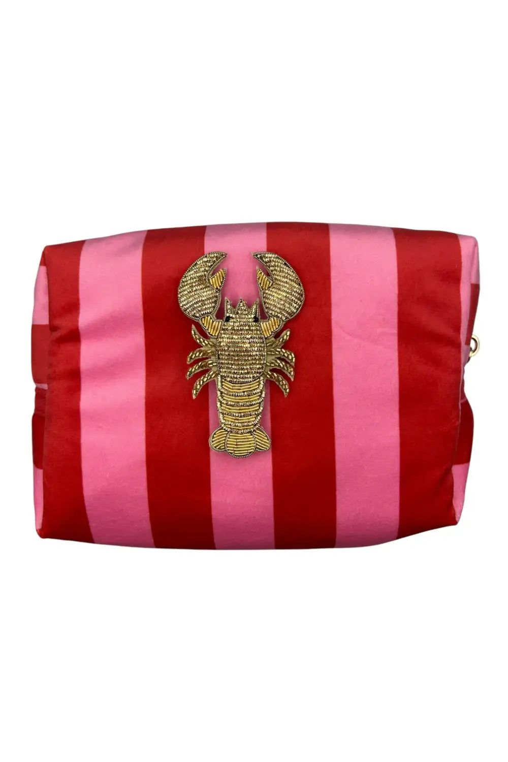 LOBSTER STRIPE MAKE UP BAG