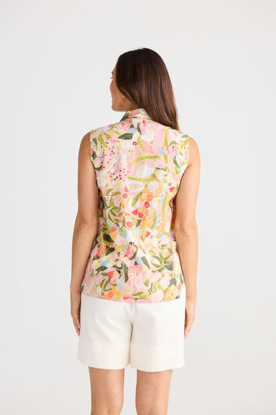 POPPY SLEEVELESS SHIRT