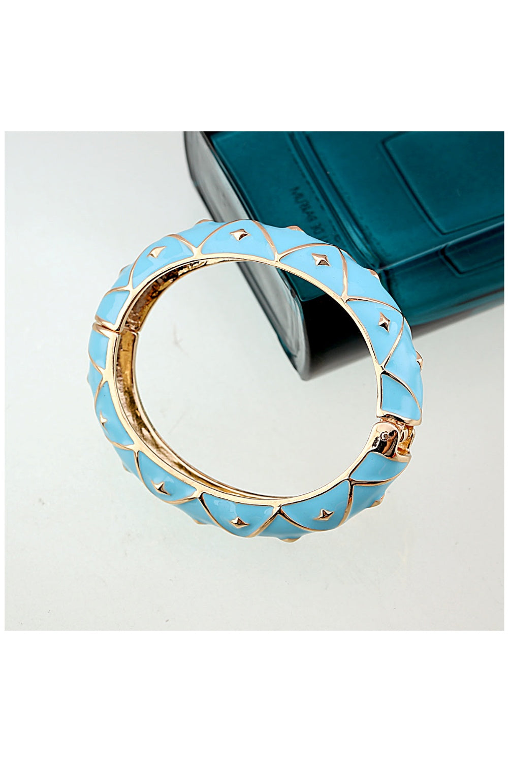 I CAN BUY MYSELF DIAMONDS BANGLE BLUE