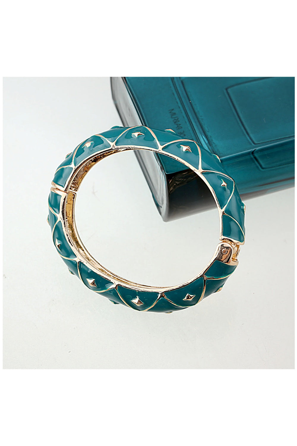 I CAN BUY MYSELF DIAMONDS BANGLE GREEN