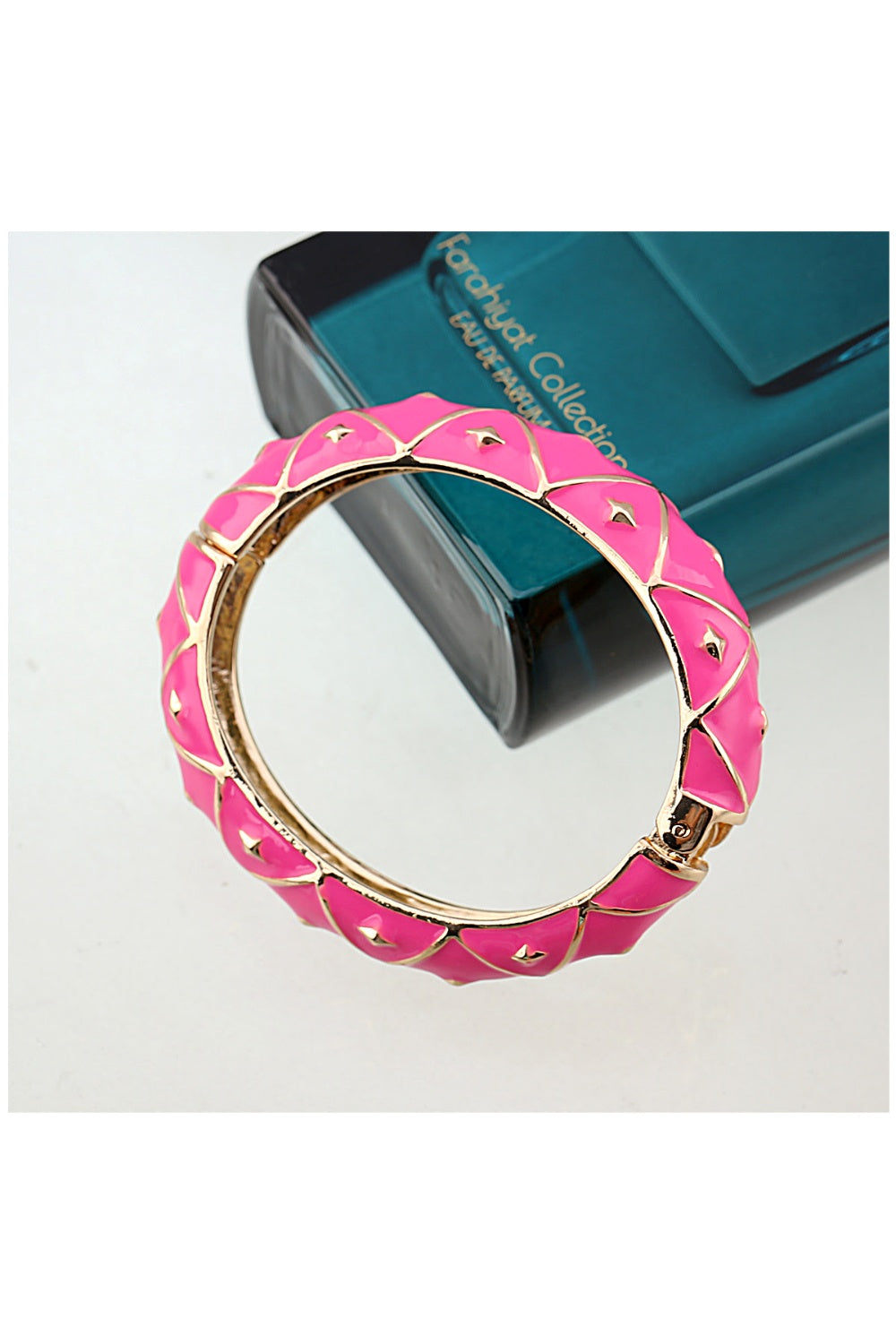 I CAN BUY MYSELF DIAMONDS BANGLE PINK