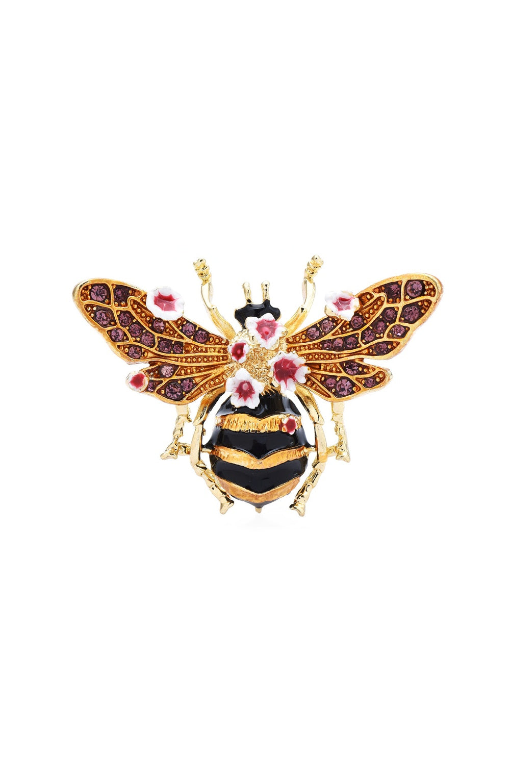 QUEEN BEE BROOCH GOLDEN