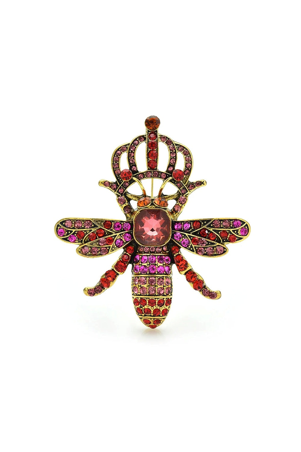 HONEY, HONEY BROOCH RED