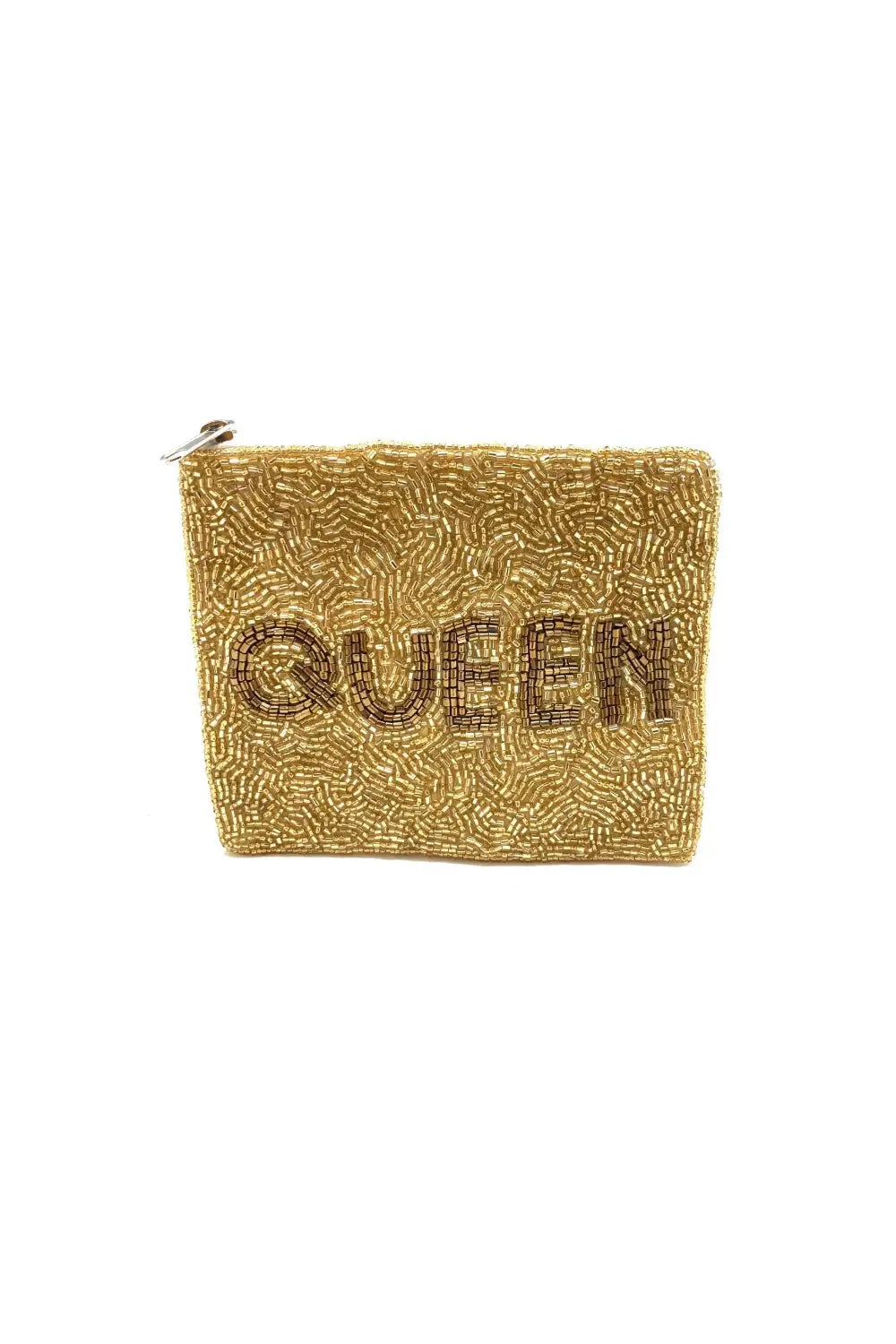 QUEEN BEADED COIN PURSE