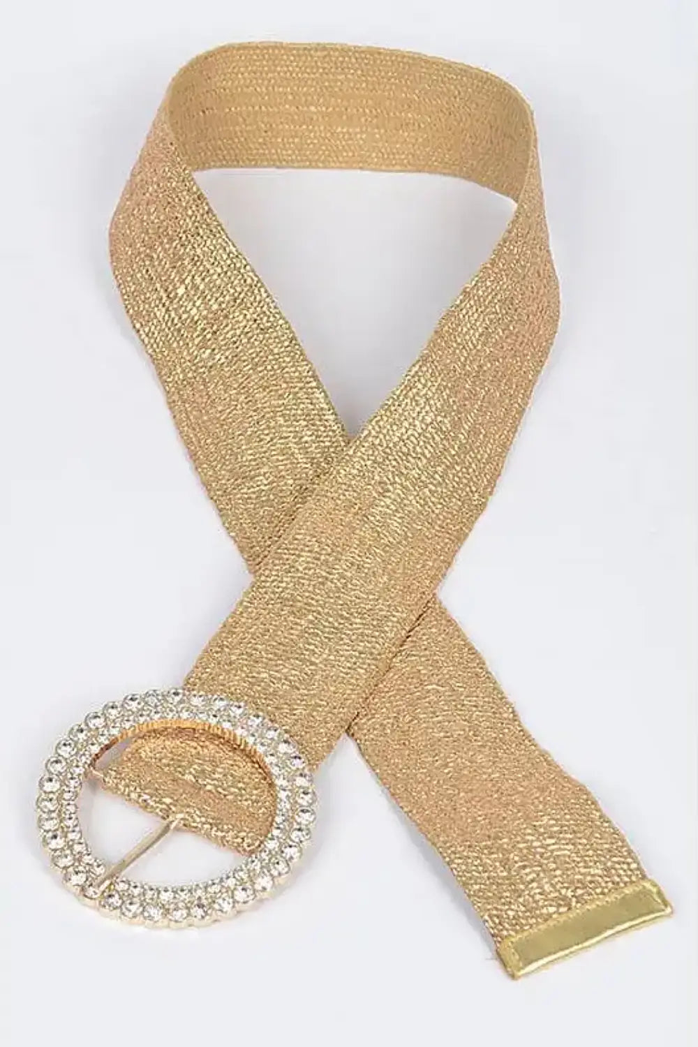 RHINESTONES & TIARAS STRETCH BELT