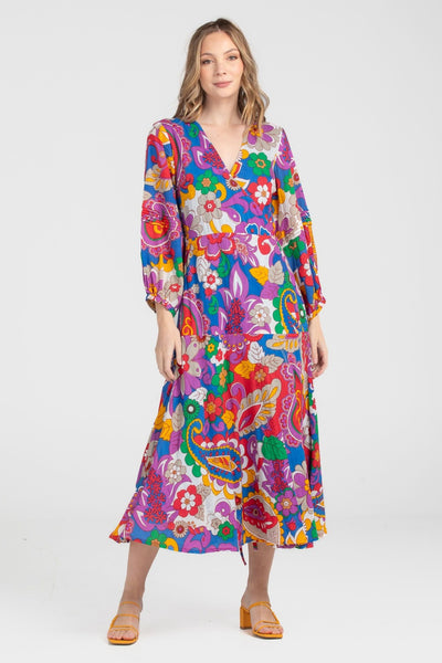 RHODES WRAP DRESS