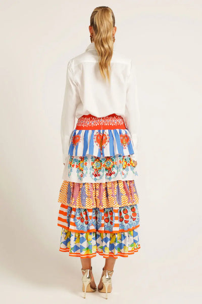 THE AMADORA RUFFLE SKIRT