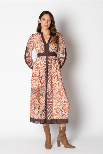 SABRE MIDI DRESS