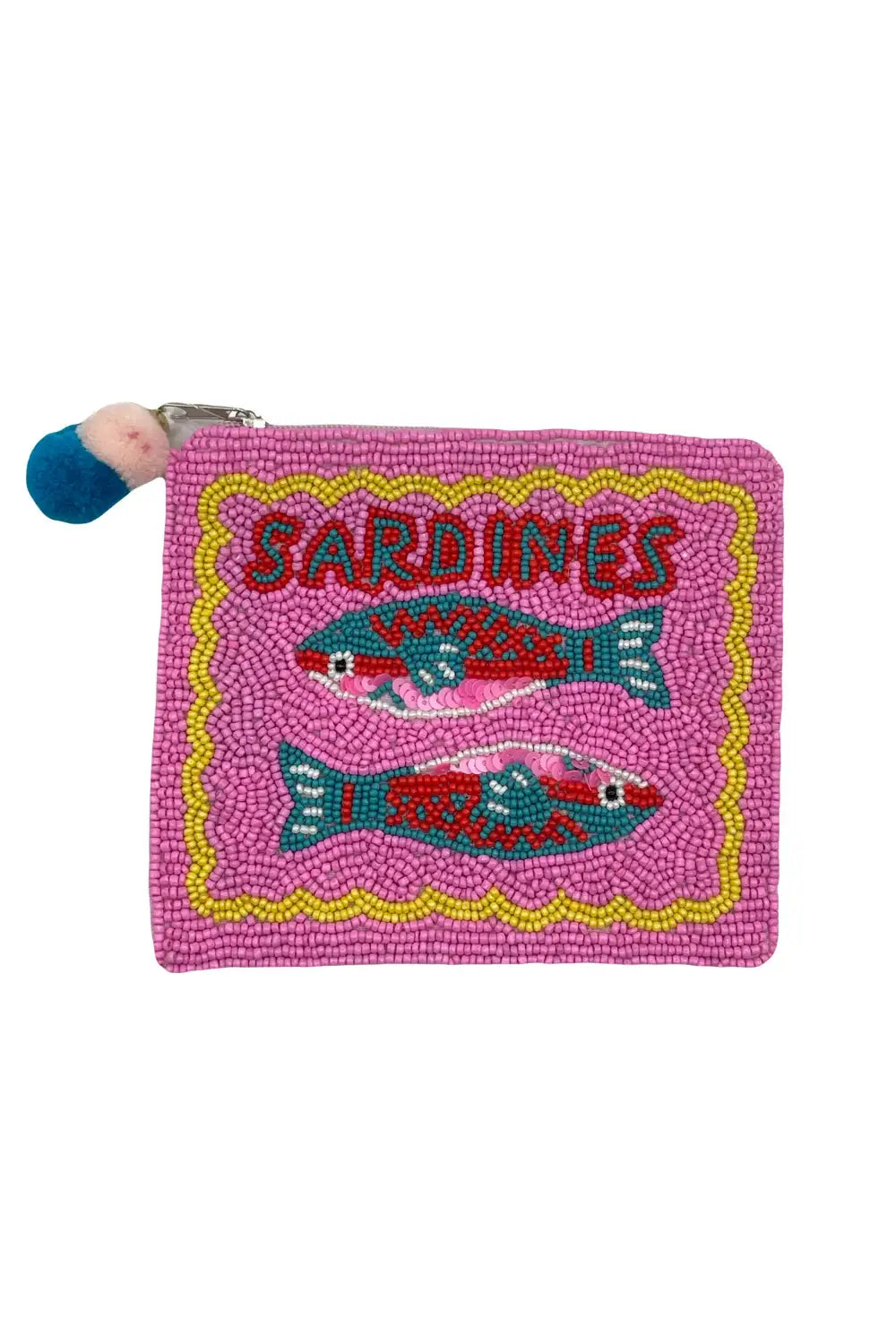 SARDINES BEADED COIN PURSE