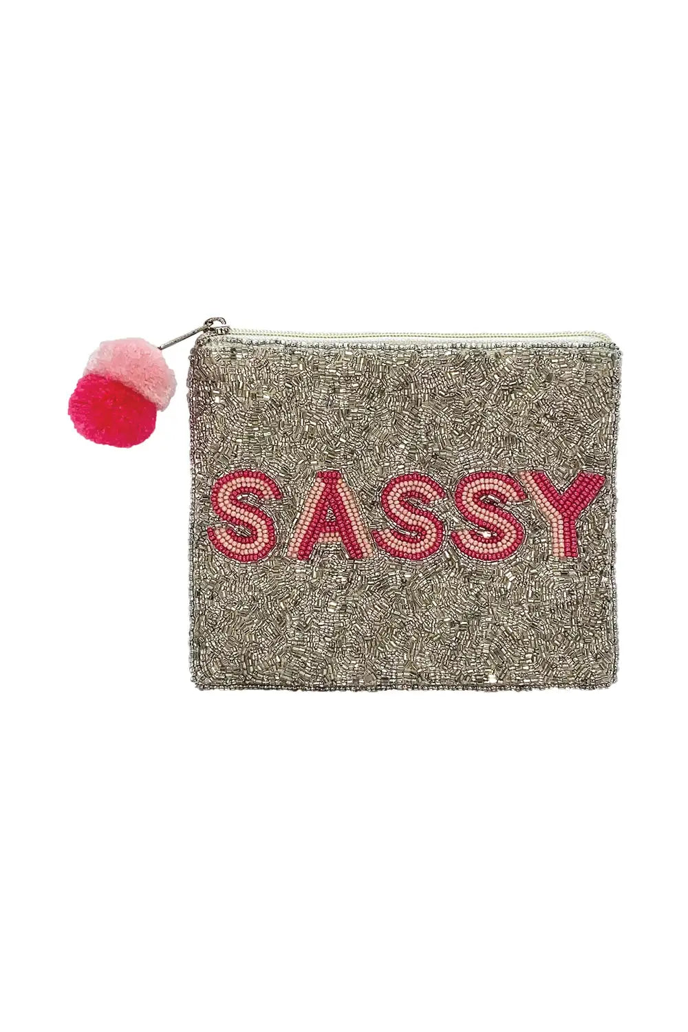 SASSY BEADED COIN PURSE