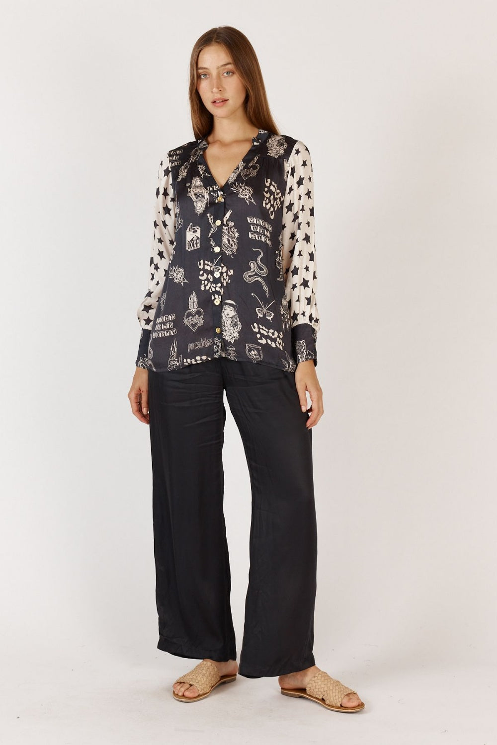 SASTRI SHIRT BLACK