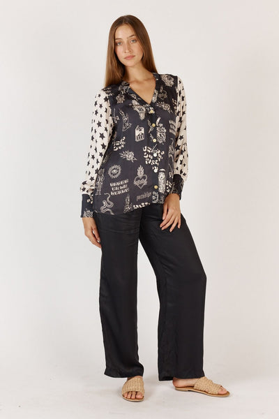 SASTRI SHIRT BLACK