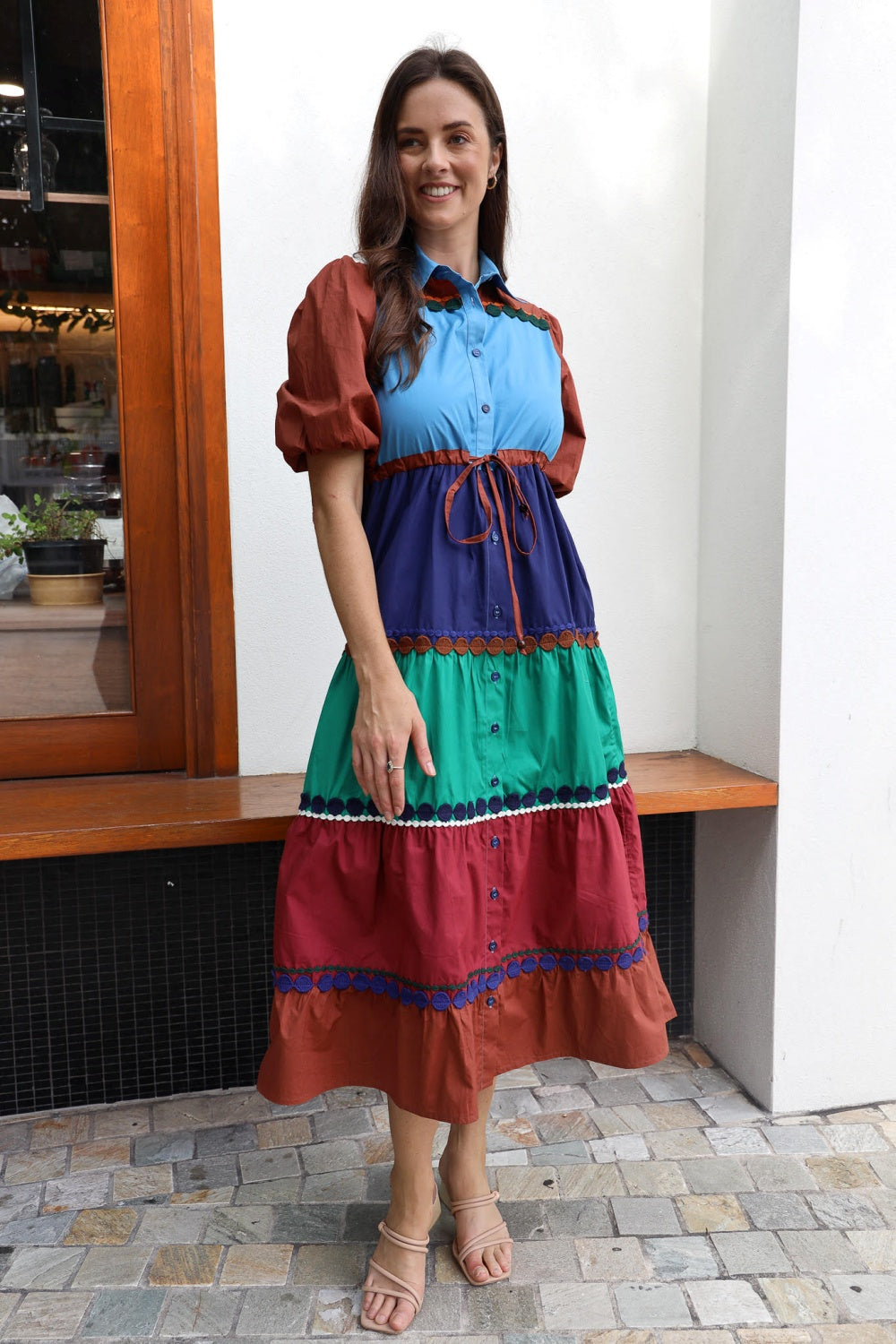 SUNDAY BRUNCH MIDI DRESS