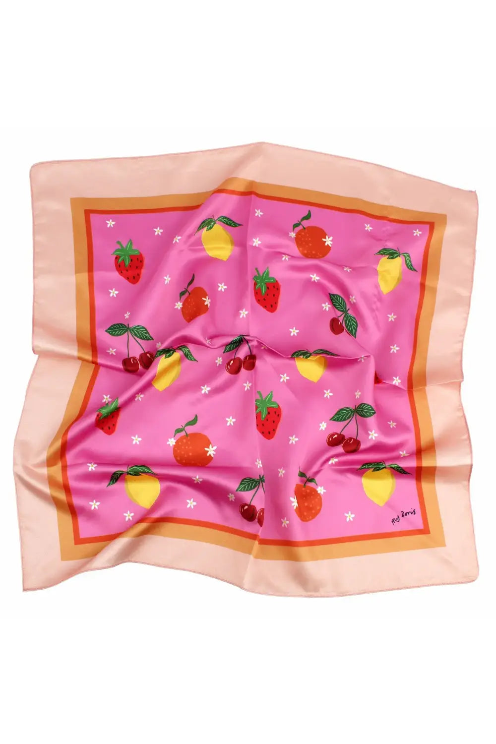 SATIN SCARF FRUITY