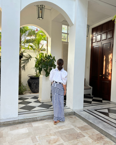 SIMONE SKIRT MARITIME NAVY