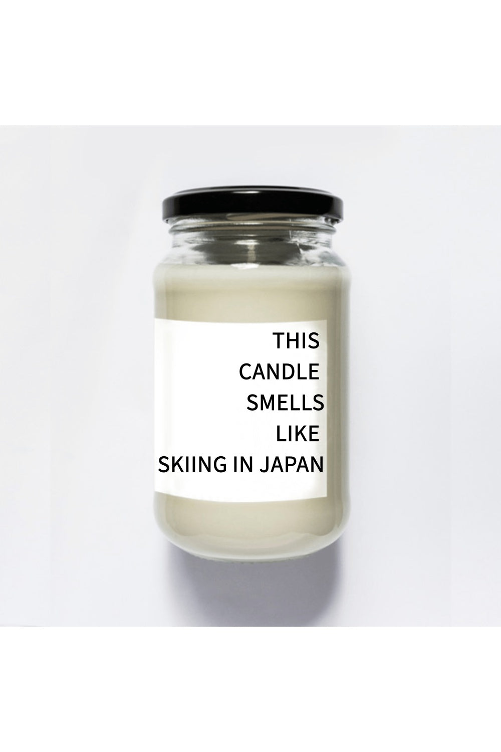 THIS CANDLE SMELLS LIKE... SKIING IN JAPAN
