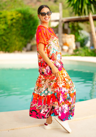 WILD LOVING MIDI SKIRT