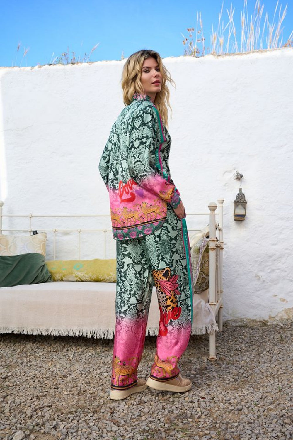 SMILE LOVE AMORE PANTS