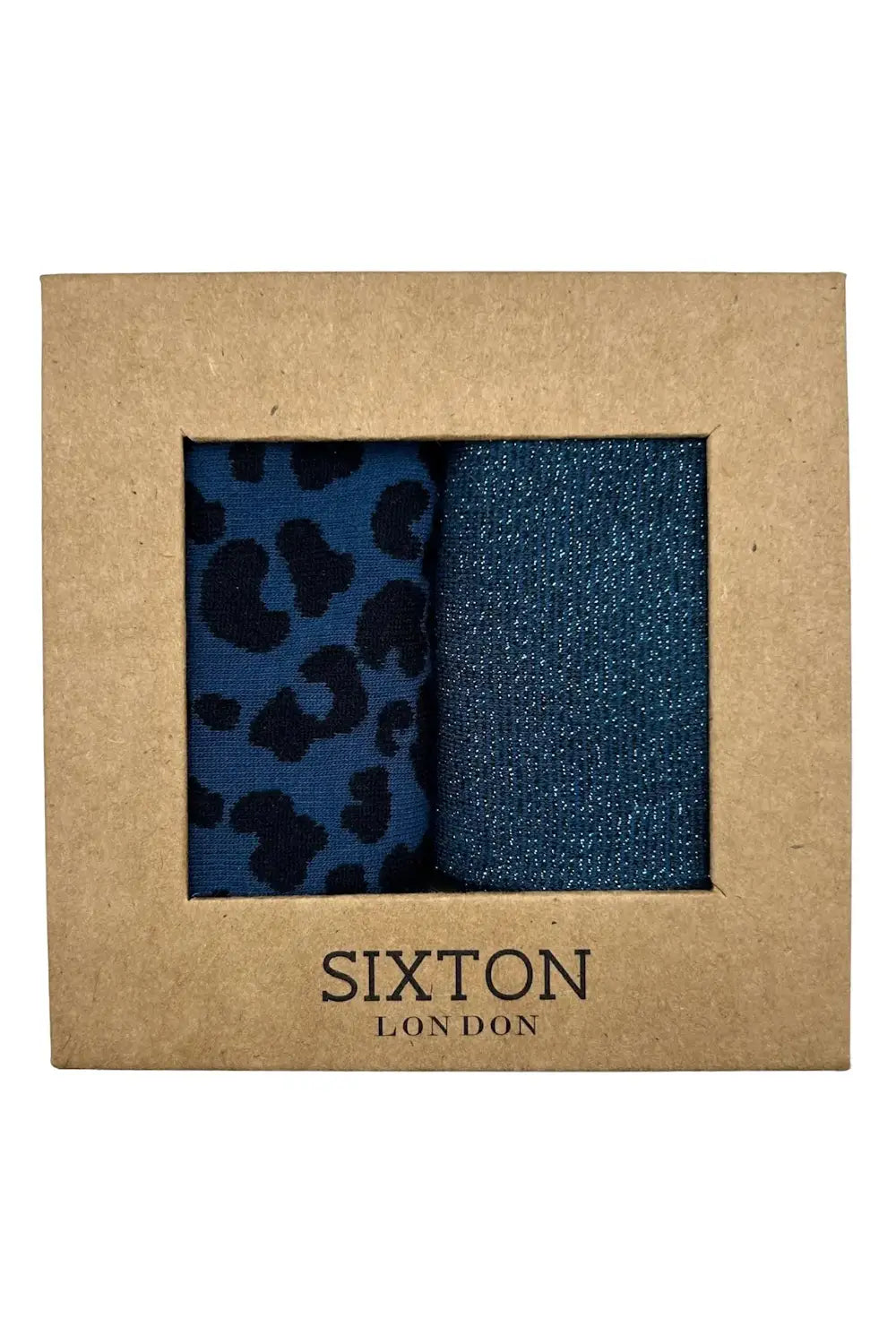 SOCK DUO DENIM TOKYO & LEOPARD