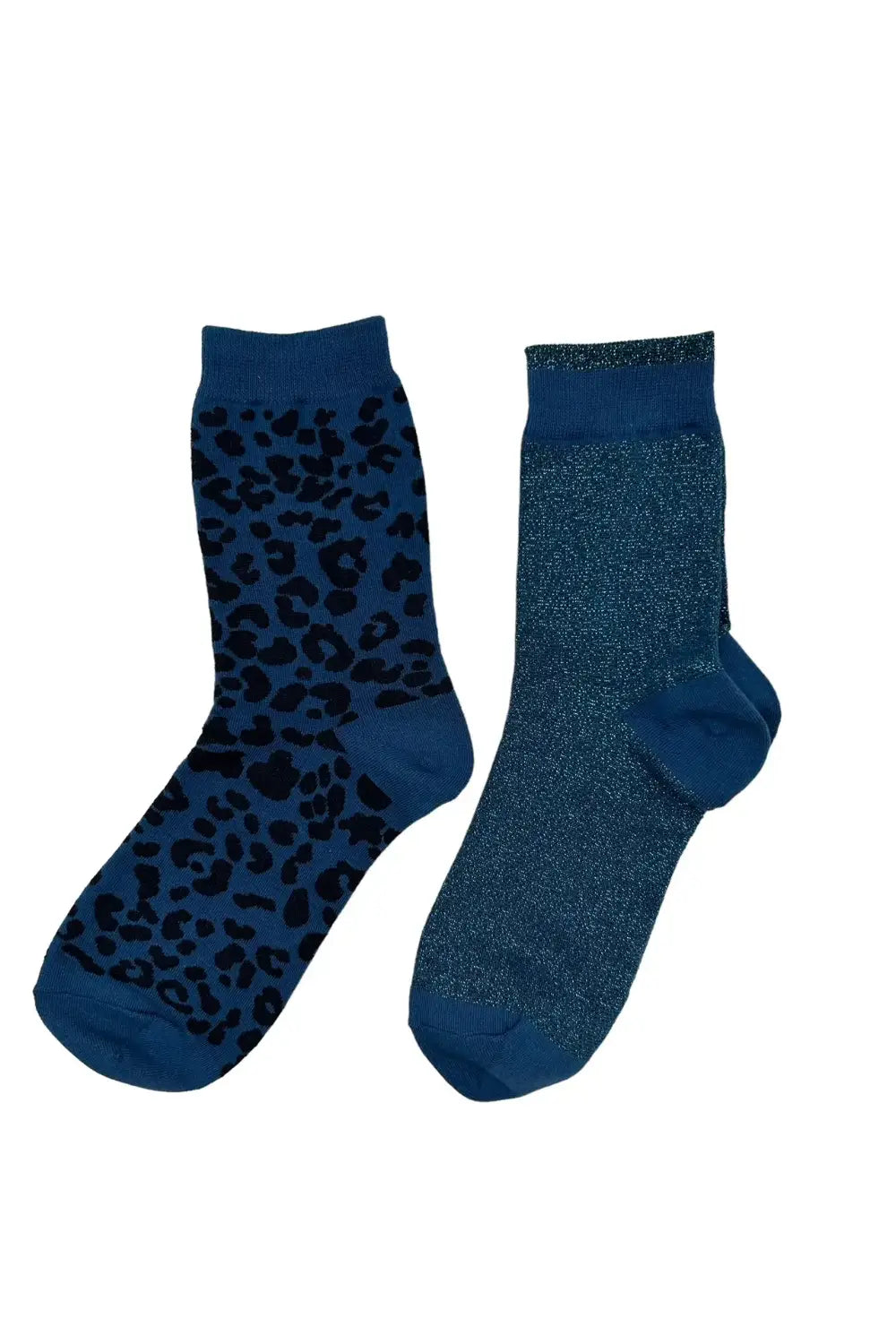 SOCK DUO DENIM TOKYO & LEOPARD
