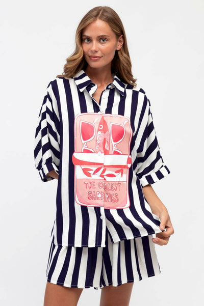 SOMETHING FISHY SET NAVY