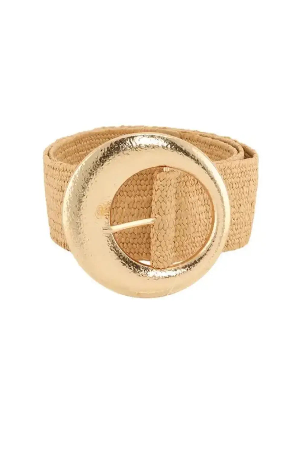 THE SORRENTO MOON STRETCH BELT TAN