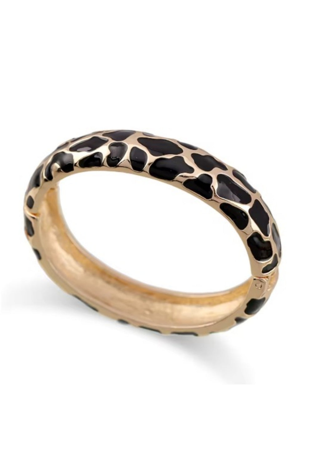 SPOTTED BANGLE BLACK