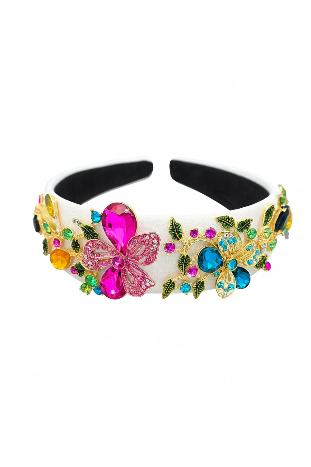SPRING IN YOUR STEP HEADBAND WHITE