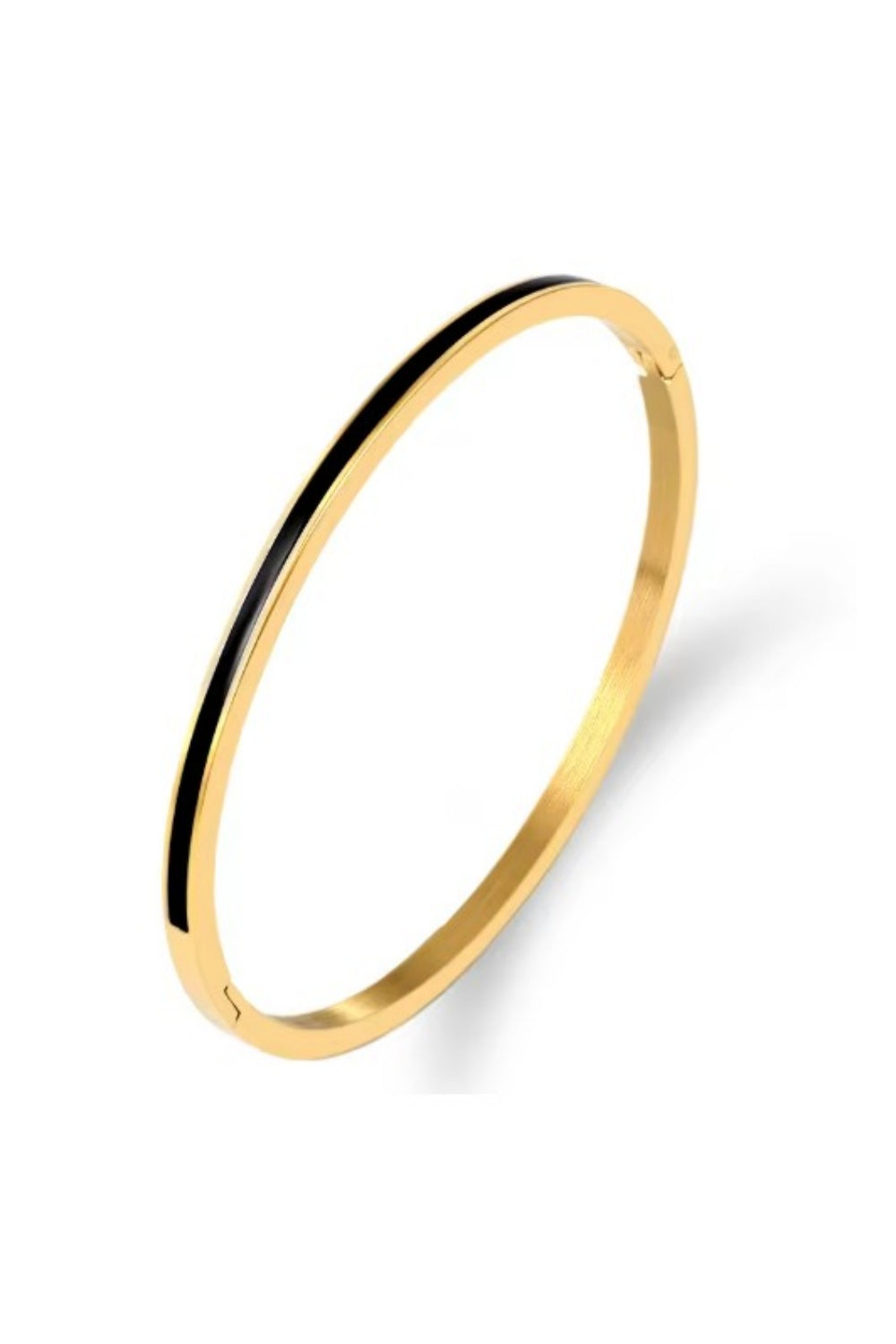 STELLA THIN BANGLE BLACK