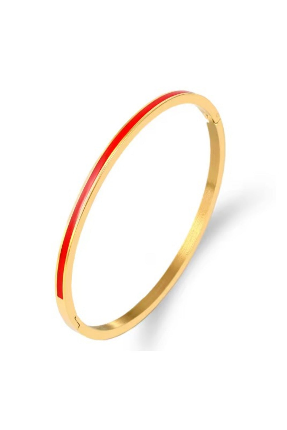 STELLA THIN BANGLE RED