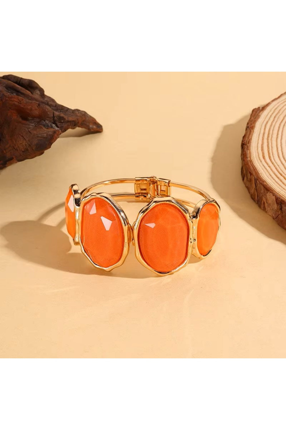 STONES THROW BANGLE ORANGE