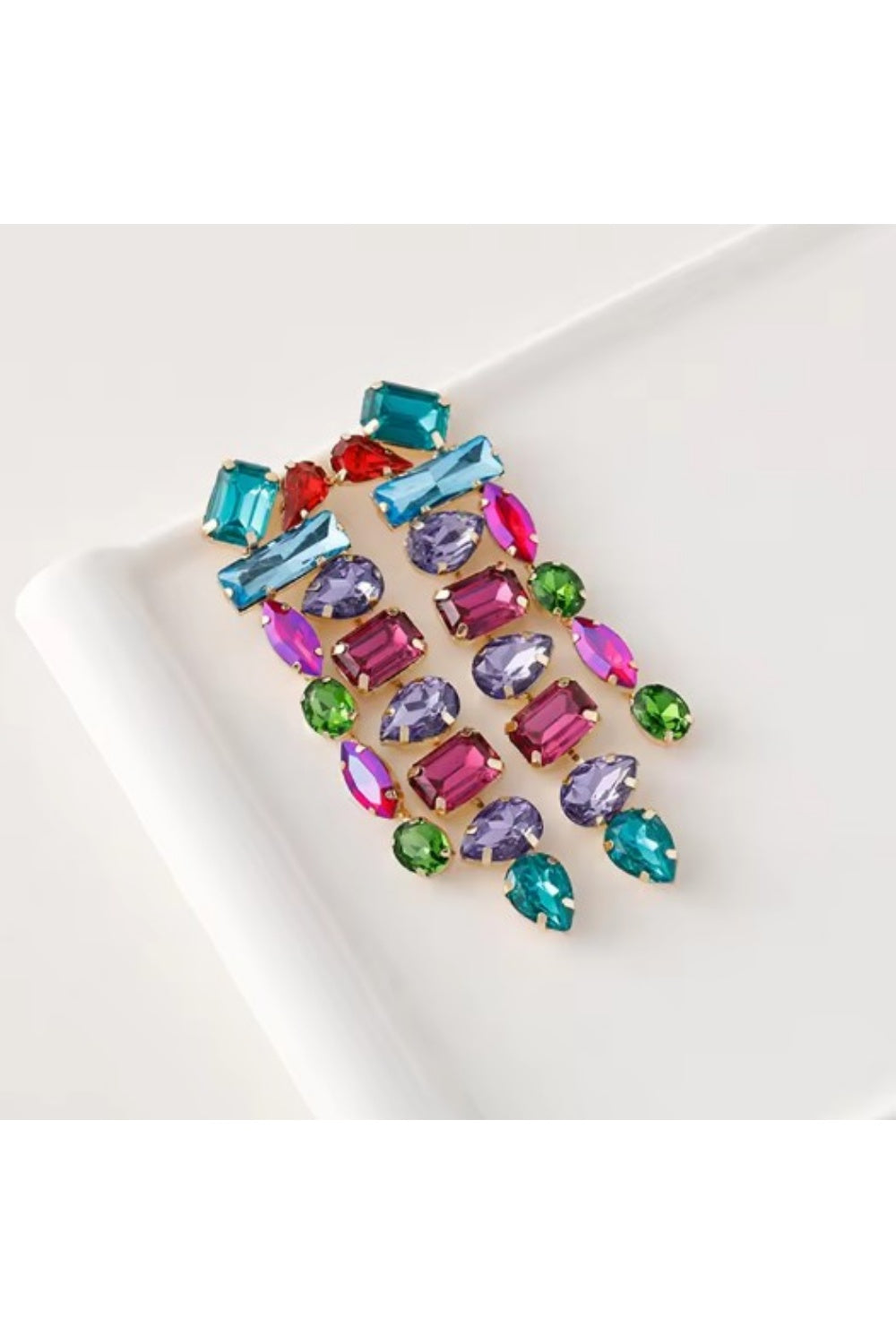 STRAIGHT & NARROW EARRINGS MULTI