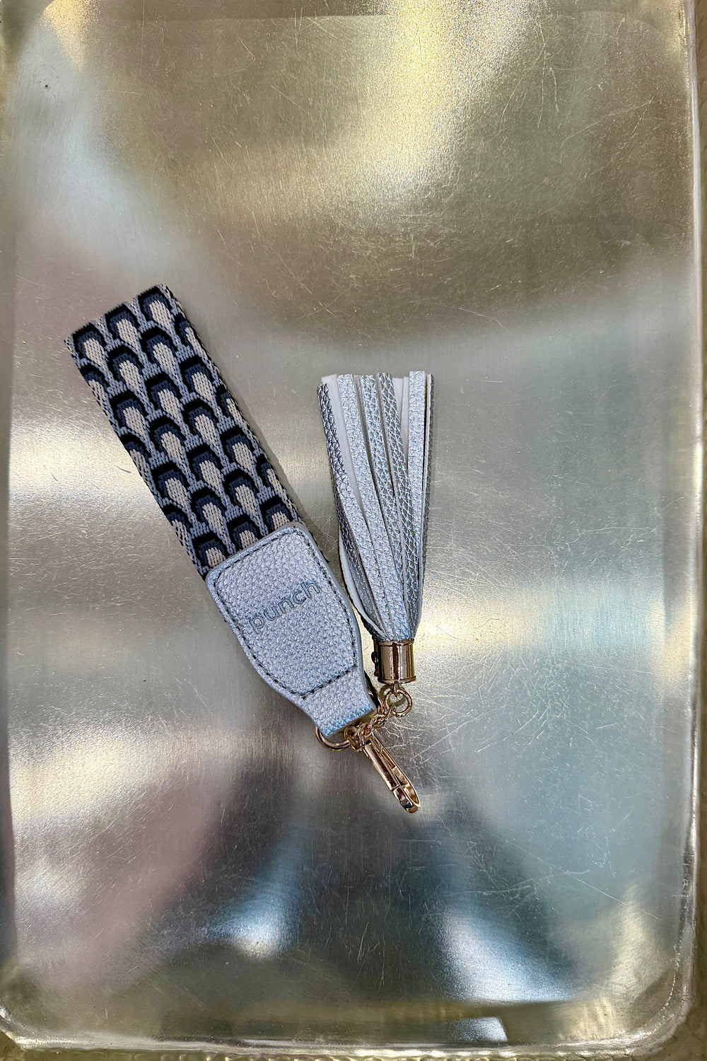 STRAP KEYRING SILVER
