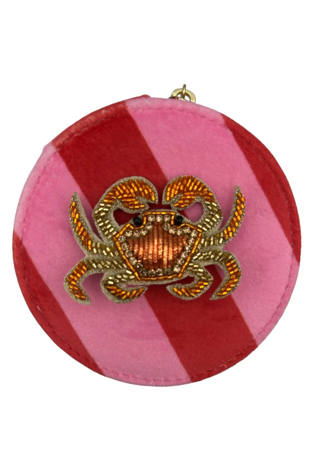 CRAB STRIPE JEWELLERY POT